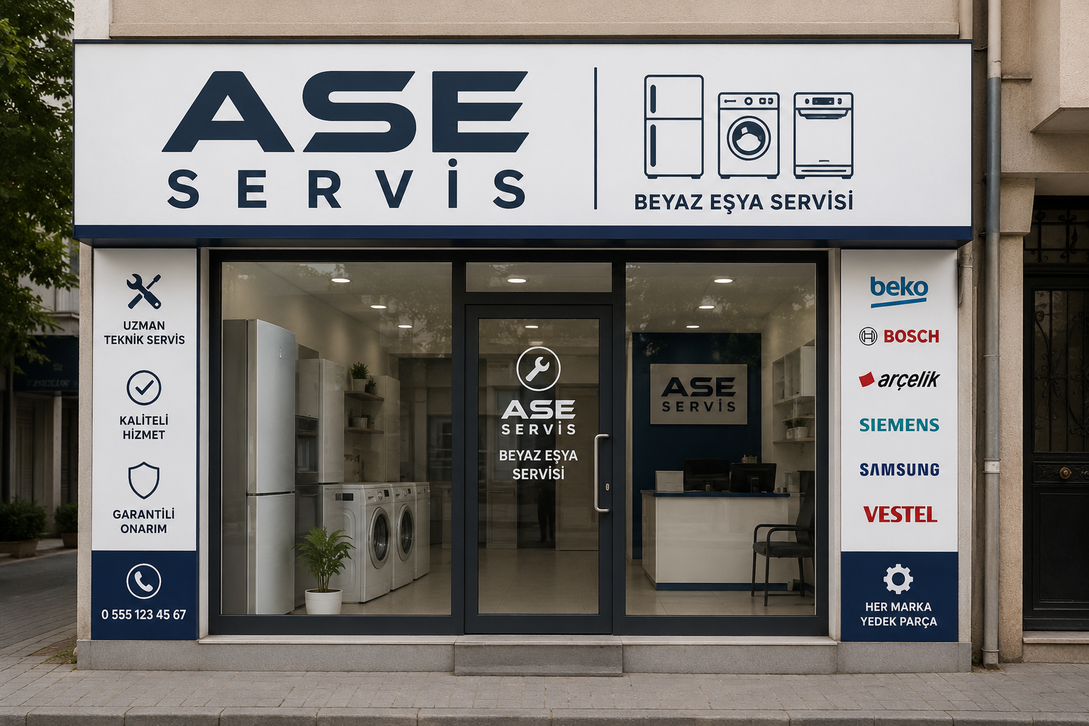 ASE Servis Teknik Ekip Çalışması